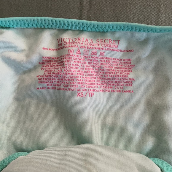Victoria’s Secret Swim Cheeky Mint Green Bikini Bottom XS - Picture 6 of 6